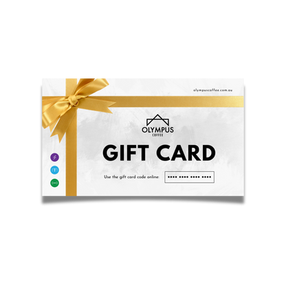 Olympus Coffee Gift Card